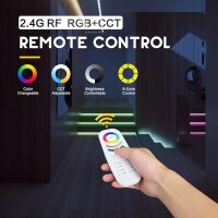 Gledopto 2.4G RF Remote Control Fernbedienung RGB-CCT ZigBee 3.0 Pro 4-Zonen