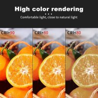 Gledopto ZigBee Pro RGB+CCT LED Downlight 12W CRI>90 schwarz matt IP40 - GL-D-010P