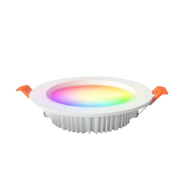 Gledopto ZigBee Pro Ultra-flaches RGB+CCT LED Downlight 6W CRI>90 Weiß - GL-D-013P