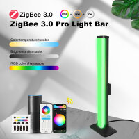 Gledopto ZigBee 3.0 Pro Light Bar schwarz RGB+CCT DC5V 4W USB-Anschluss GL-LB-001P