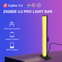 Gledopto ZigBee 3.0 Pro Light Bar schwarz RGB+CCT DC5V 4W USB-Anschluss GL-LB-001P