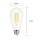 Gledopto ST64 E27 Leuchtmittel ZigBee3.0 Pro Serie CCT Farbtemperatur Flimament Bulb 7W ( Klarglas )